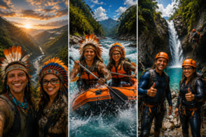 se un aventurero en la naturaleza con nosotros.